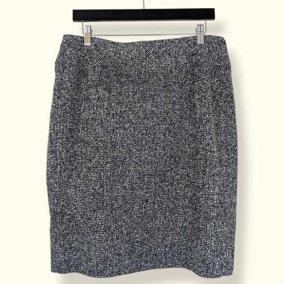 Vintage Emma James B&W Knit Skirt - Picture 5 of 7